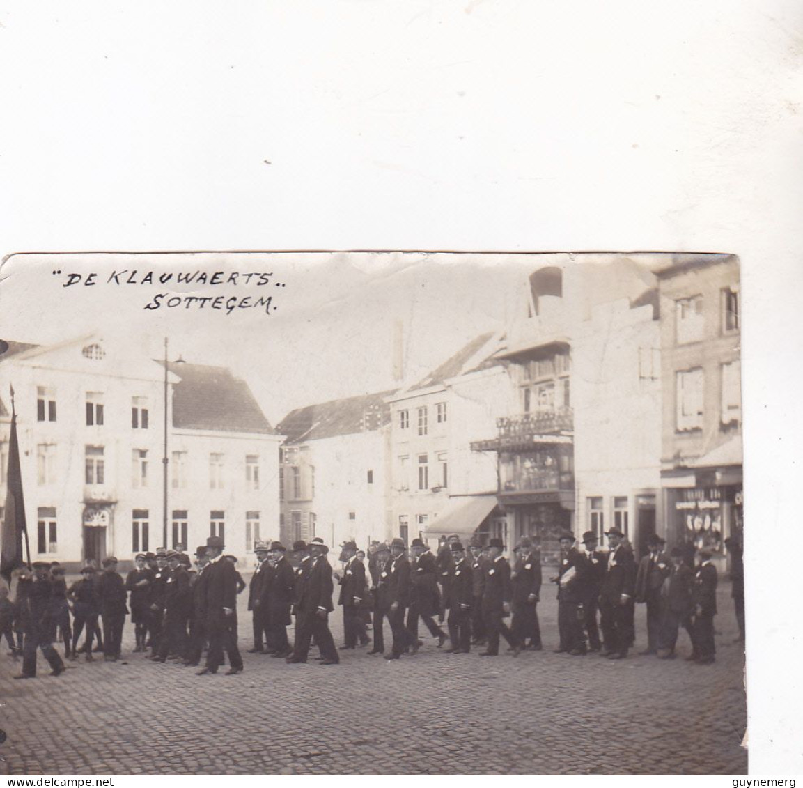 ZOTTEGEM " De KLAUWAERTS "  Optocht Fotokaart - Zottegem