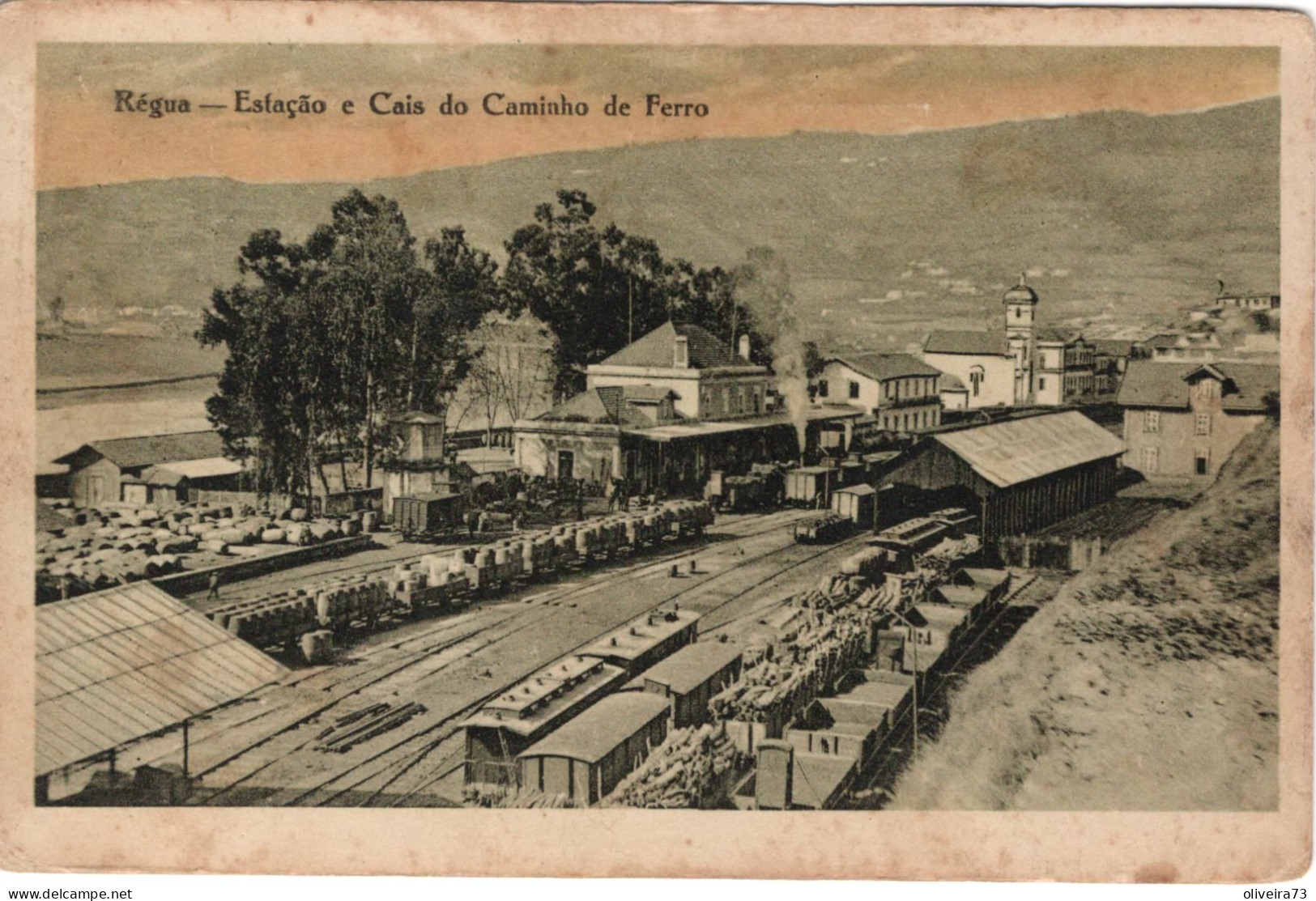 RÉGUA - Estação E Cais Do Caminho De Ferro - PORTUGAL - Vila Real