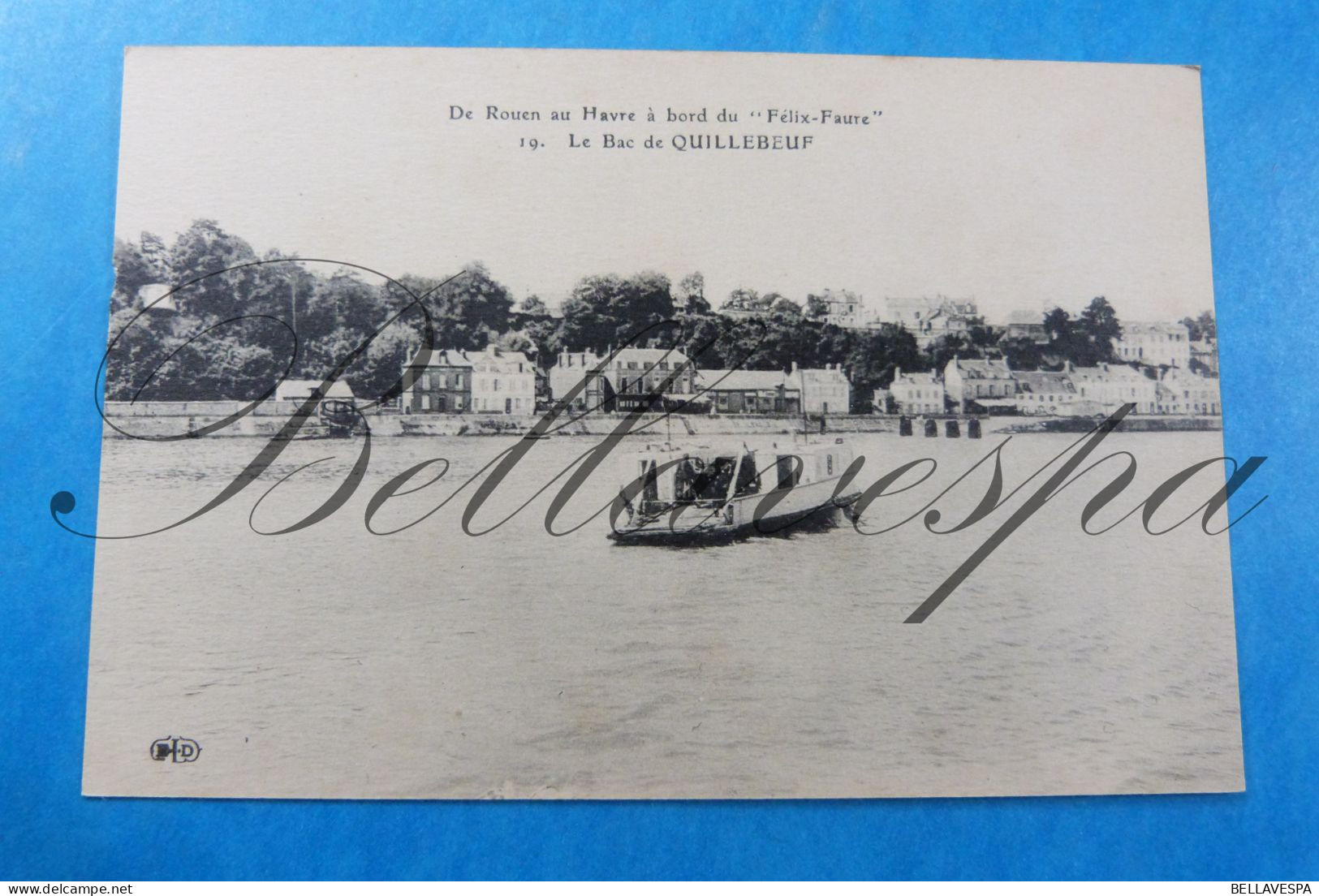 Rouen Au Havre Félix-Faure Le Bac De Quillebeuf D76 - Ferries