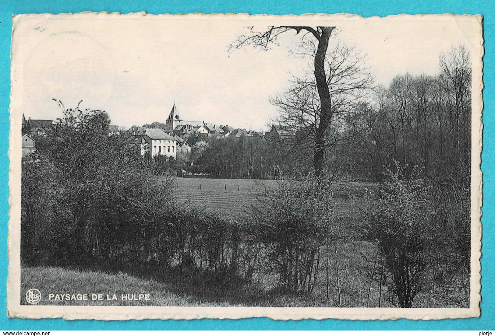 * La Hulpe (Brabant Wallon) * (Nels, Edition E. Jadin) Paysage De La Hulpe, Vue Générale, Panorama, église, Old - La Hulpe