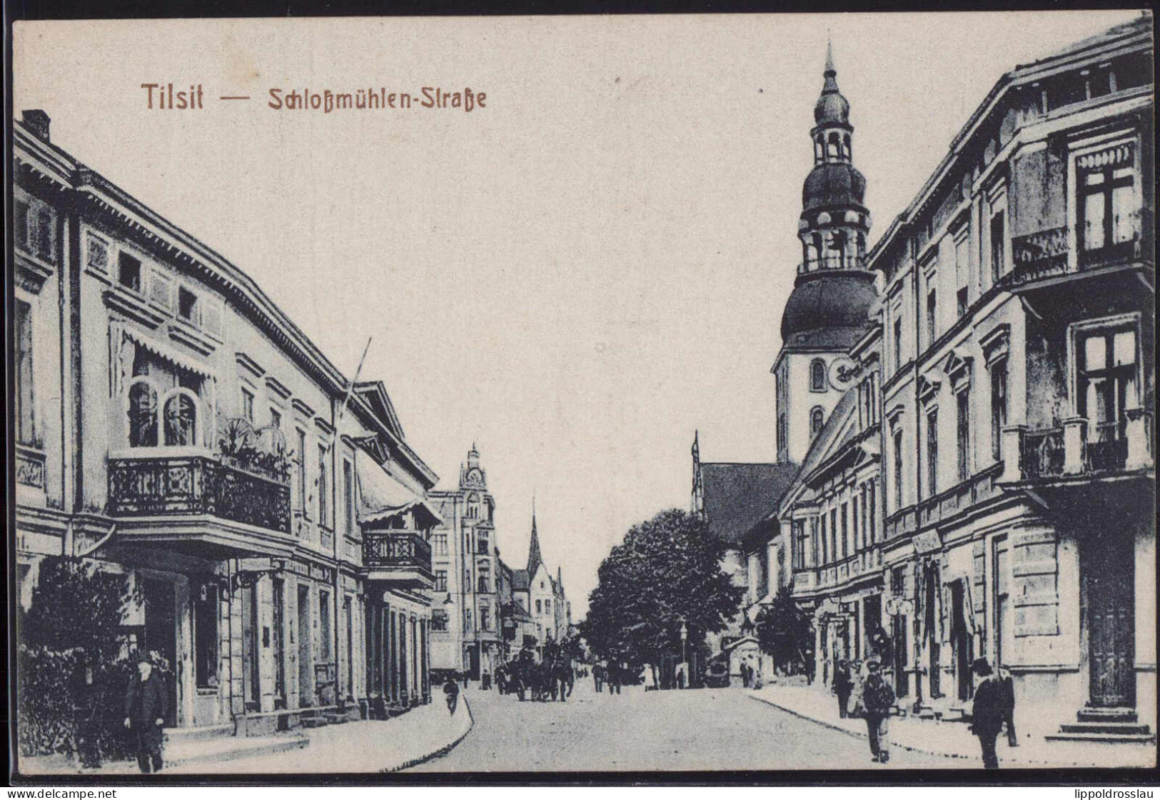 * Tilsit Schloßmühlen-Straße - Ostpreussen