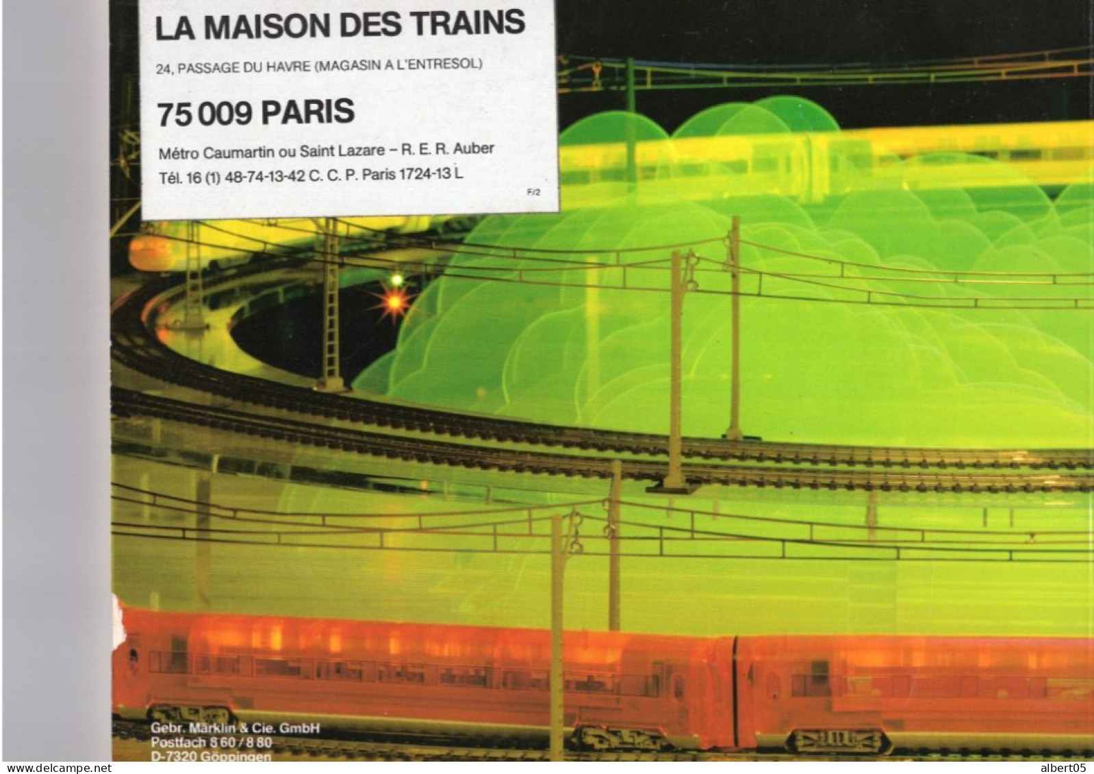 Revue Marklin 1987/88 en Français - Trains - Locomotives - Waggons.....