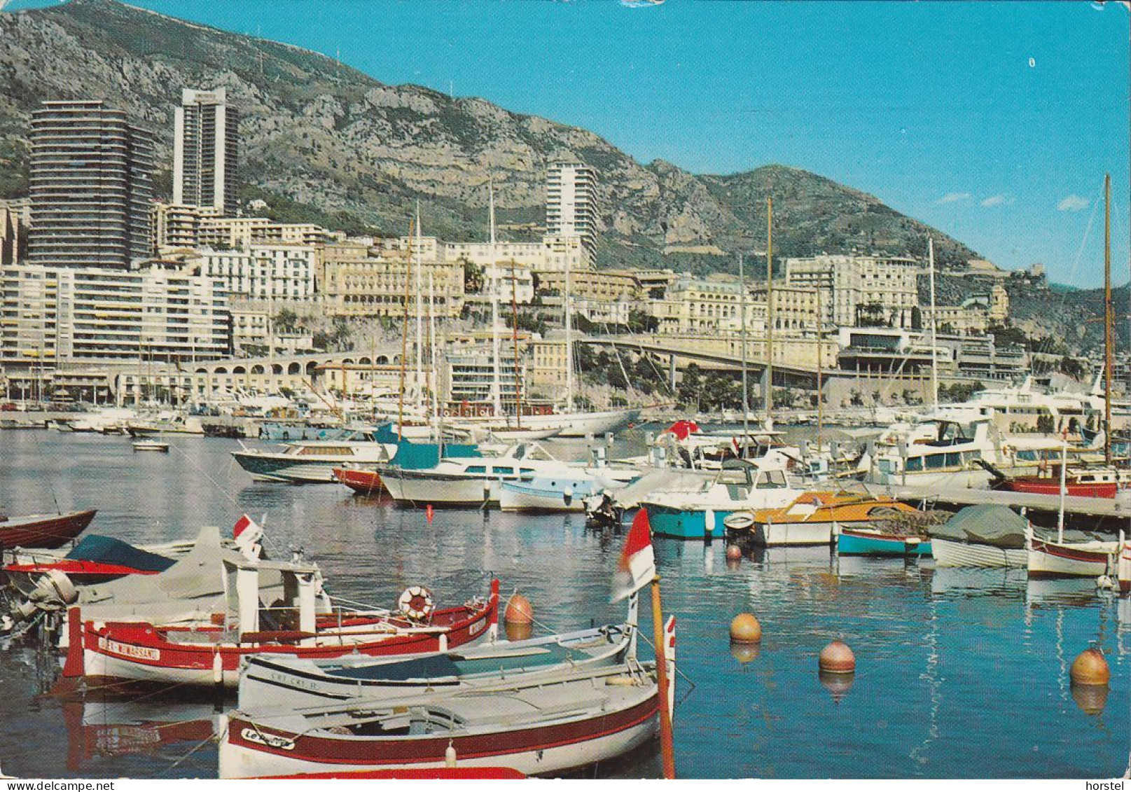 Monaco - Monte Carlo - Harbor - Sailing-ships - Nice Stamp - Hafen