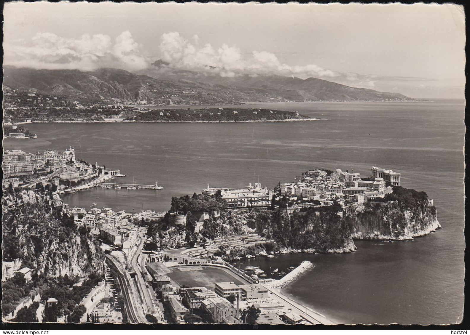 Monaco - Monte Carlo - Railway - Harbor - Nice Stamp 1957 - Hafen