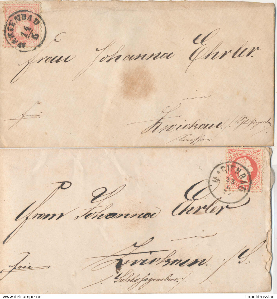 Gest., Brief Konvolut Von 65 Stck. Briefe/GSK Österreich/Deutsches Reich Ab 1867, Undurchsucht, Vlt. Fundgrube - Other & Unclassified