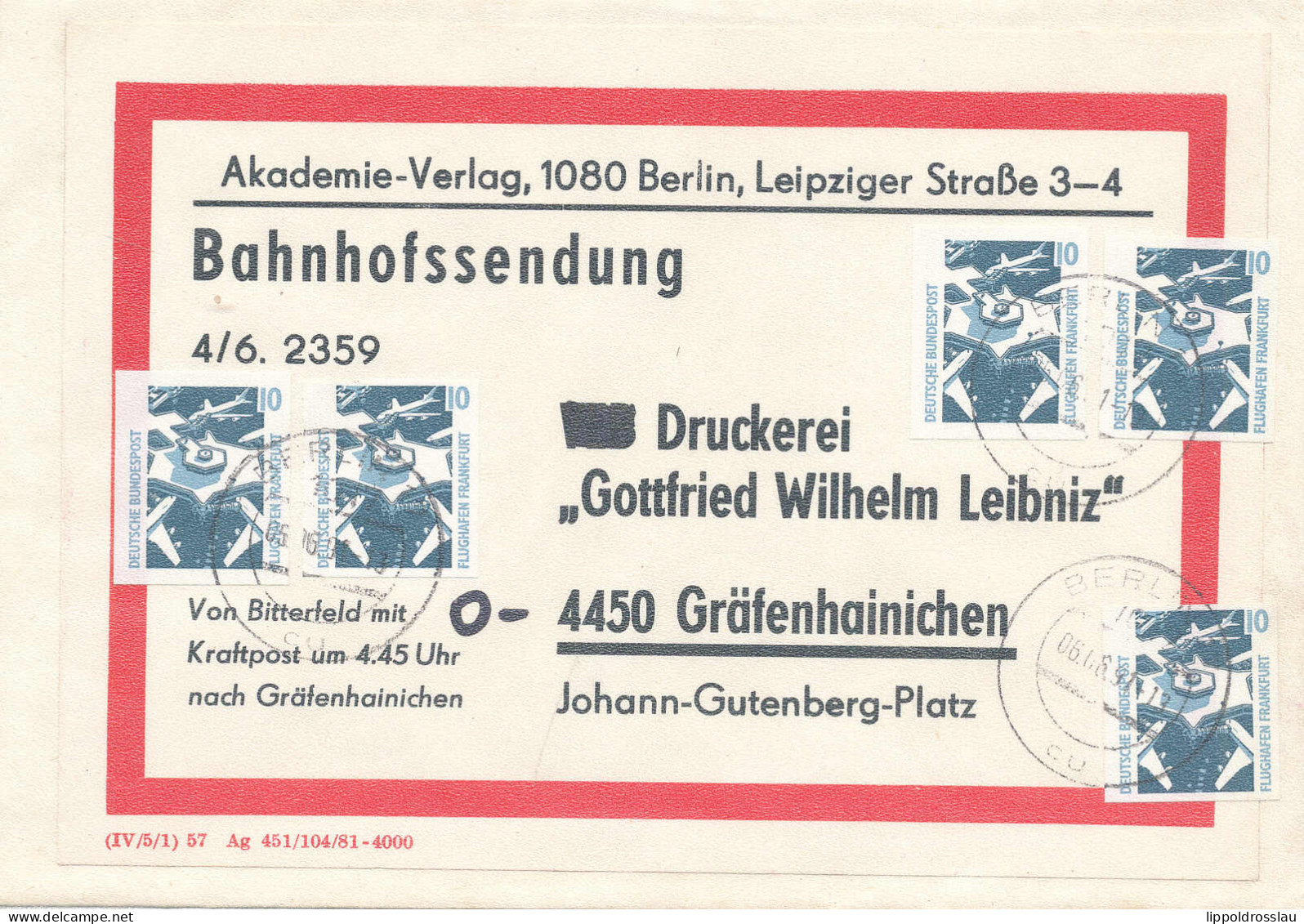 Bahnhofssendung Gräfenhainichen 1991 - Otros & Sin Clasificación