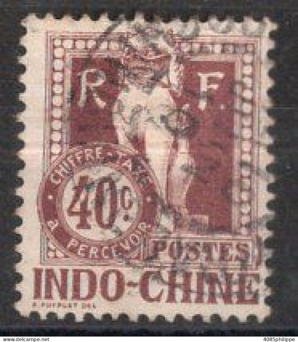 INDOCHINE Timbre-Taxe N°12 Oblitérés TB Cote : 9€00 - Timbres-taxe
