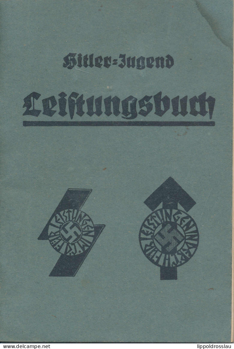 HJ-Leistungsbuch, Hildesheim Mit Gebührenmarke 1933 - Zonder Classificatie