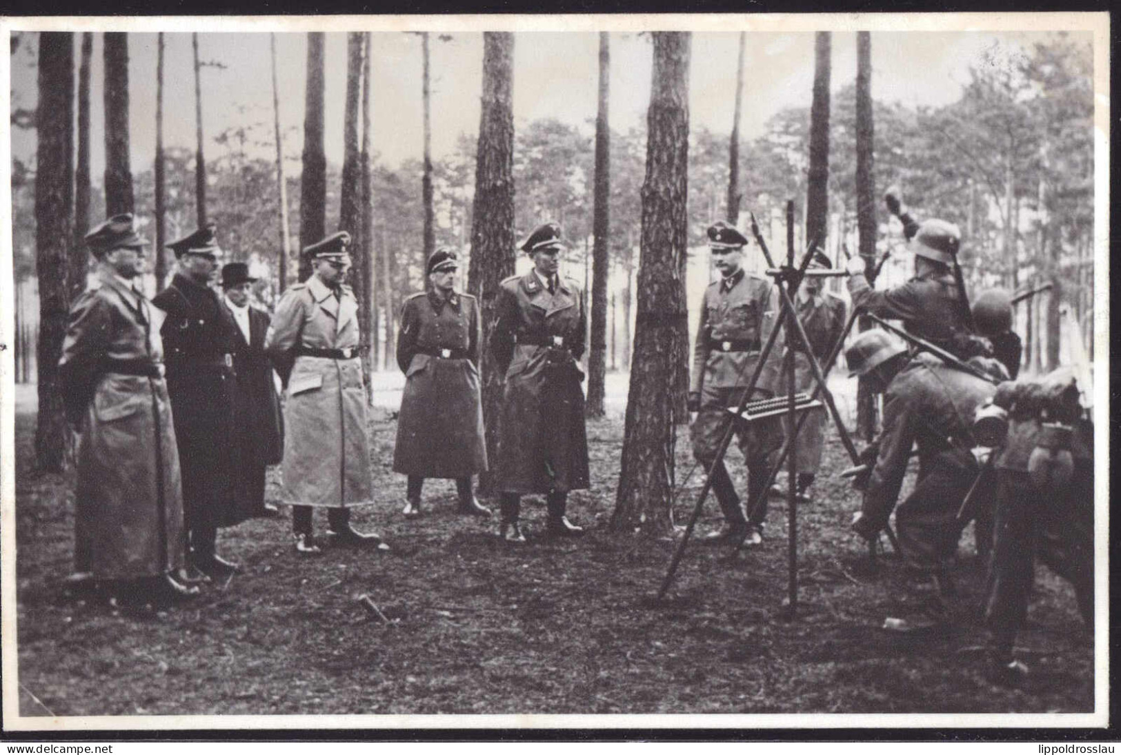 SS-Panzer-Grenadier-Regiment "Der Führer" Brigadeführer Dr. Otto Wächter Und Brigadeführer Friedrich Freitag Auf Inspekt - Zonder Classificatie