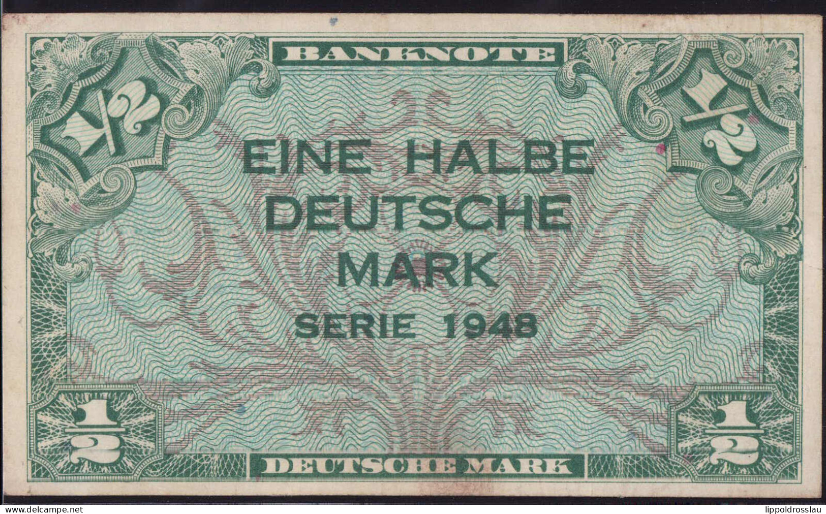 BRD 1/2 Deutsche Mark 1948 Rosenberg 230 Erh. I-II - Other & Unclassified