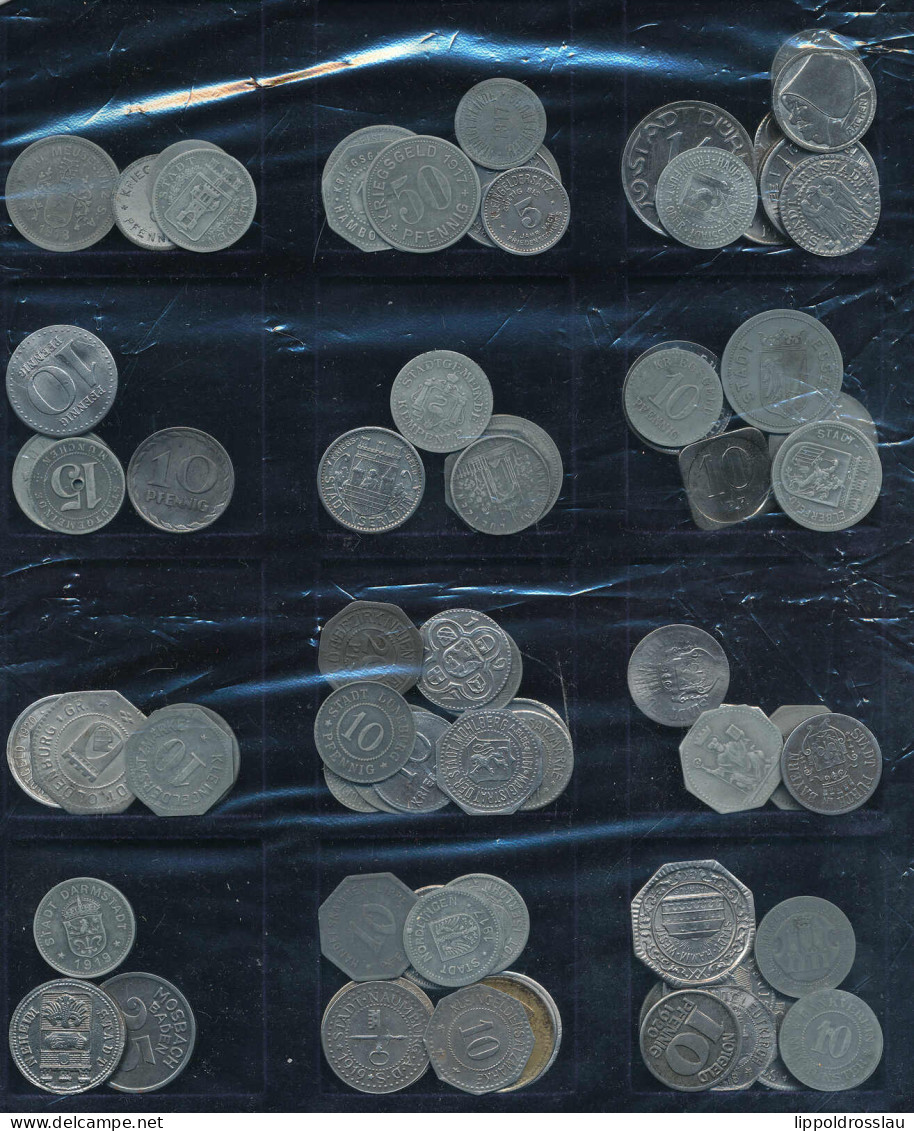 Posten Von 160 Stck. Notmünzen Von Aachen Bis Zeitz, Sehr Ordentliche Zusammenstellung - Other & Unclassified