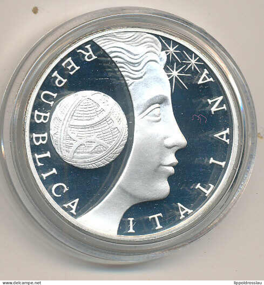 Italien 10 € 2009, 925er Silber 22gr. Pp - Andere & Zonder Classificatie