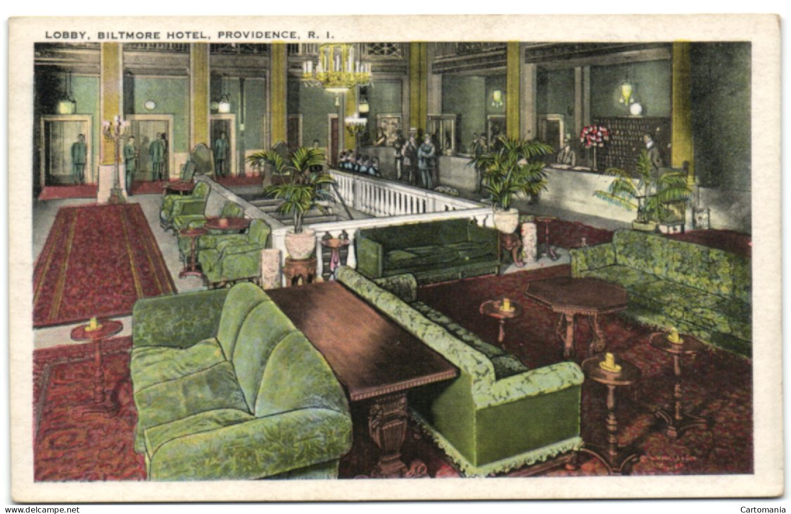 Lobby - Biltmore Hotel - Providence - R.I. - Providence