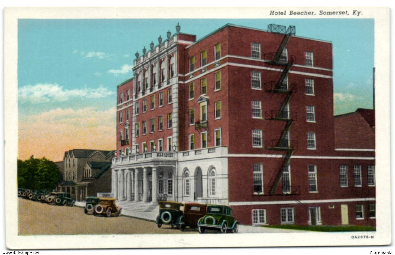 Hotel Beecher - Somerset - Ky. - Autres & Non Classés