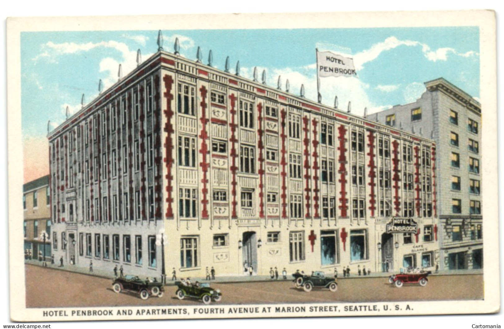 Hotel Penbrook And Apartments - Fourth Avenue At Marion Street - Seattle - Seattle