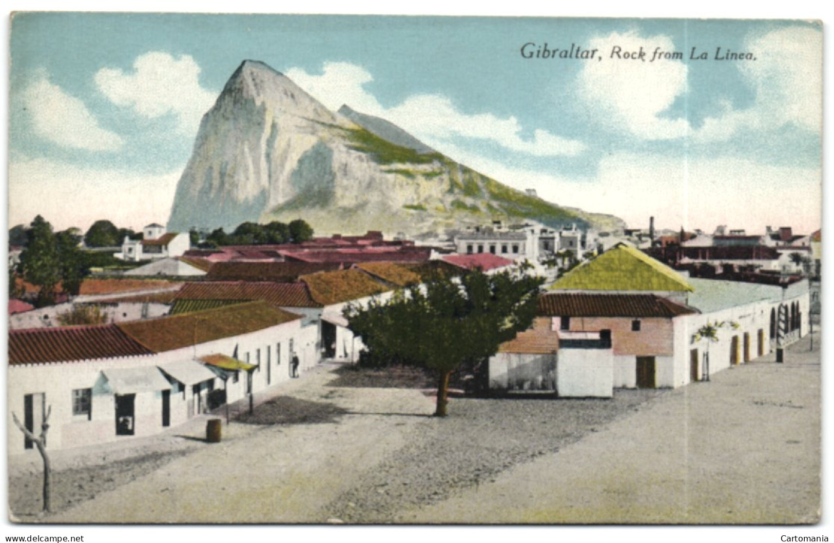 Gibraltar - Rock From La Linea - Gibraltar