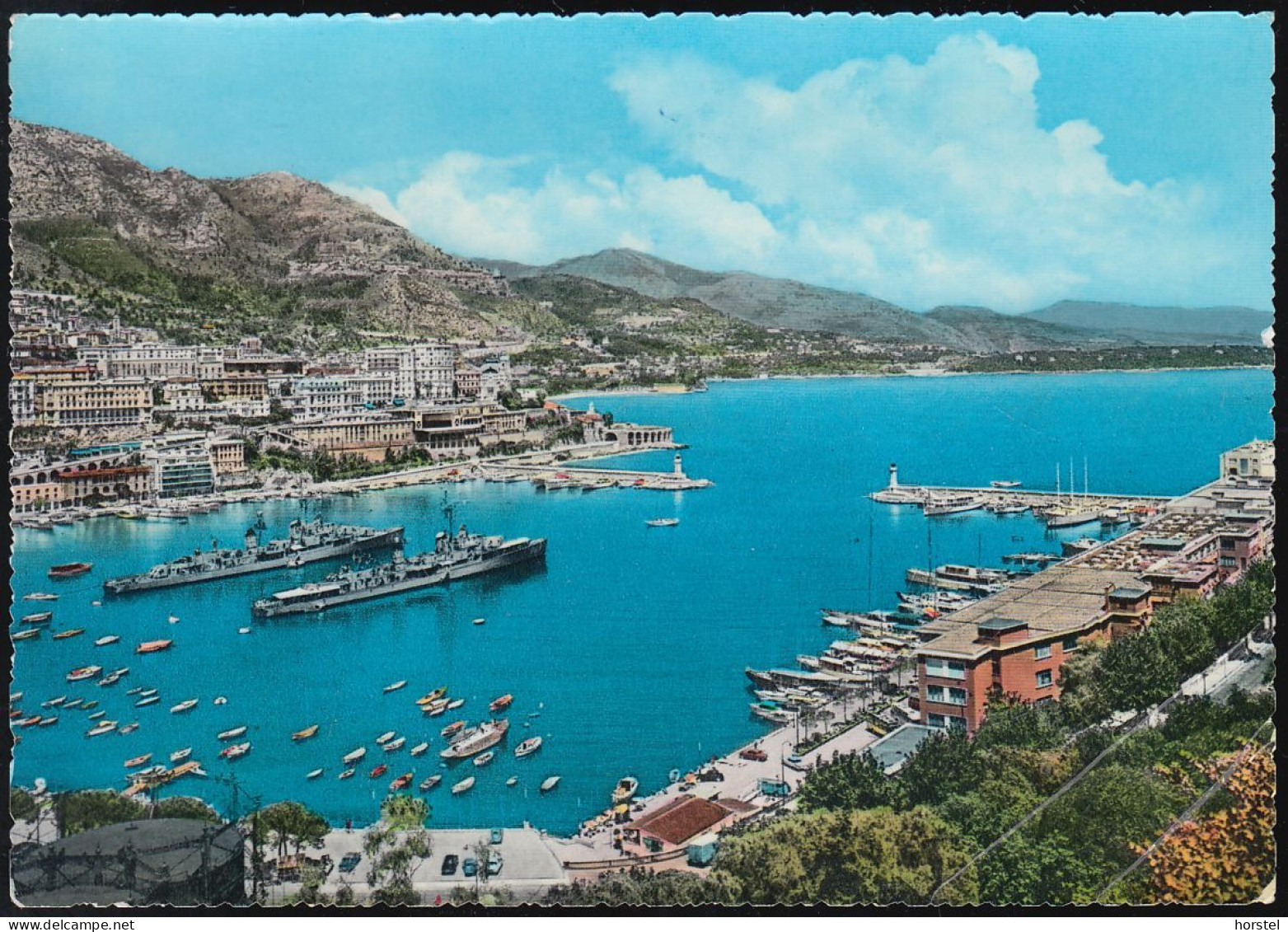 Monaco - La Cote D` Azur - Monte Carlo - Le Port - Harbor - Marine - Warships - Zerstörer - Harbor