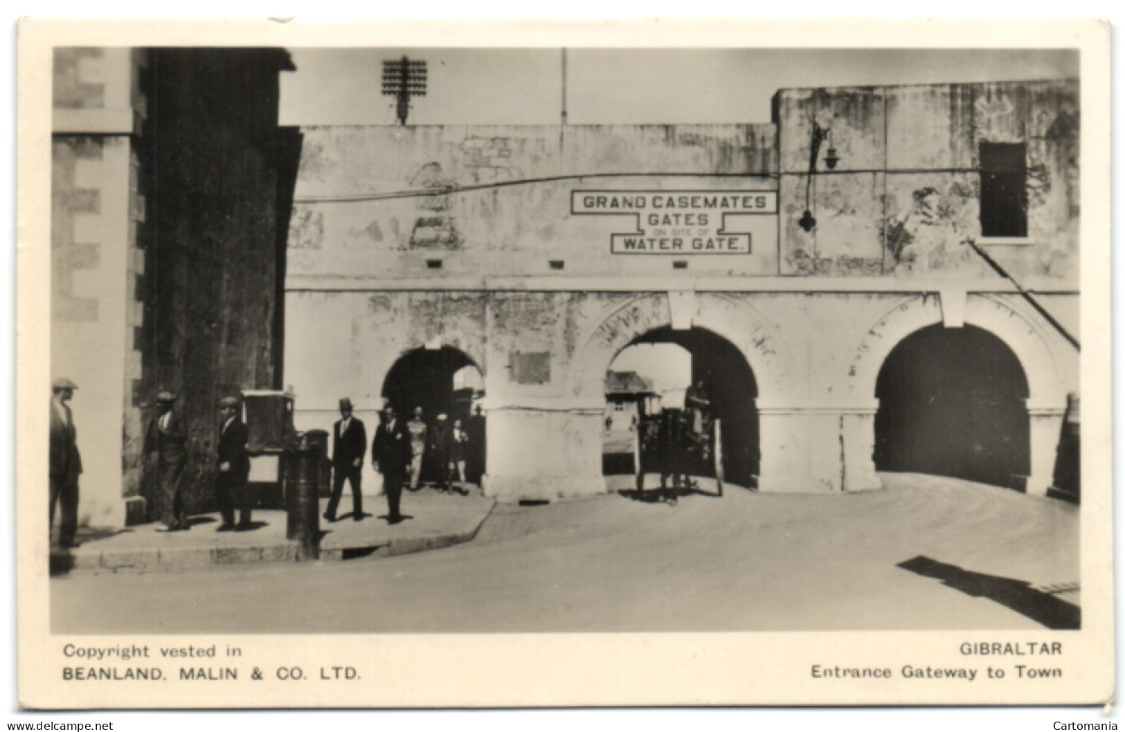 Gibraltar - Entrance Gateway To Town - Gibraltar