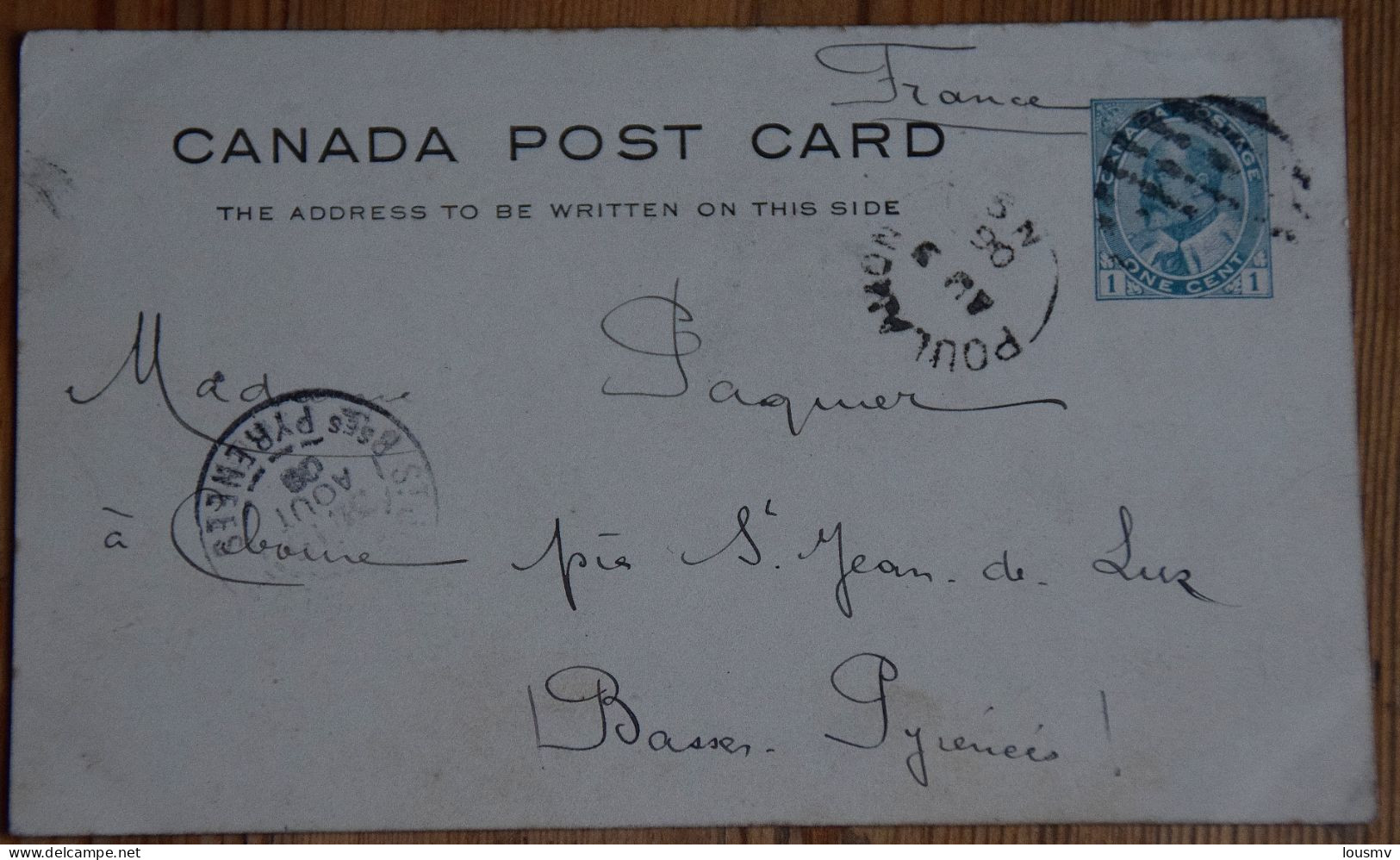 Canada Post Card - Entier Postal De 1906 - (n° 28135) - Briefe U. Dokumente