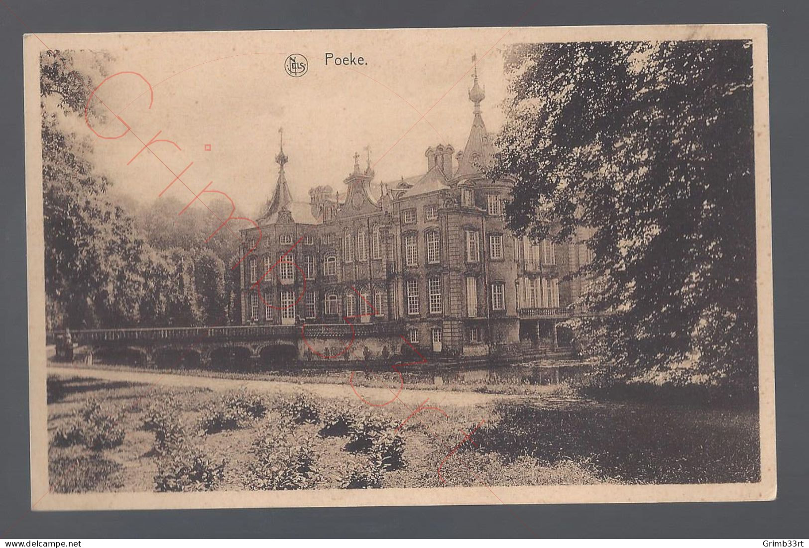 Poeke - (kasteel) - Postkaart - Aalter