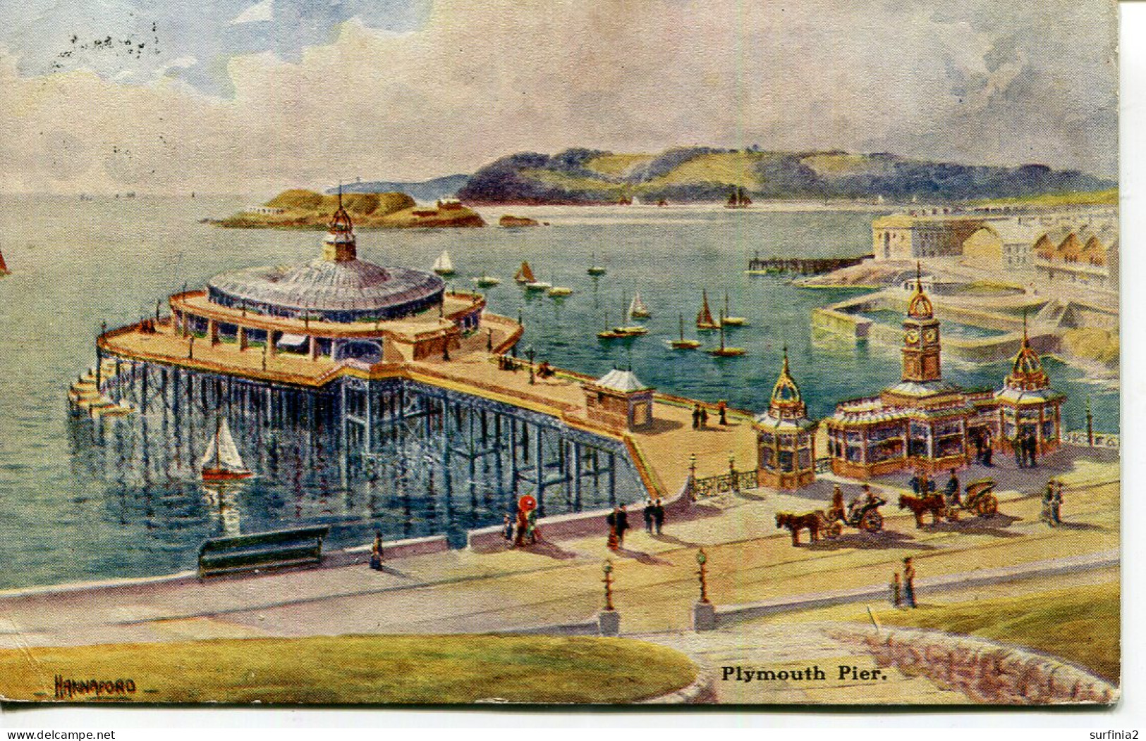 MISCELLANEOUS ART - PLYMOUTH PIER Art540 - Plymouth