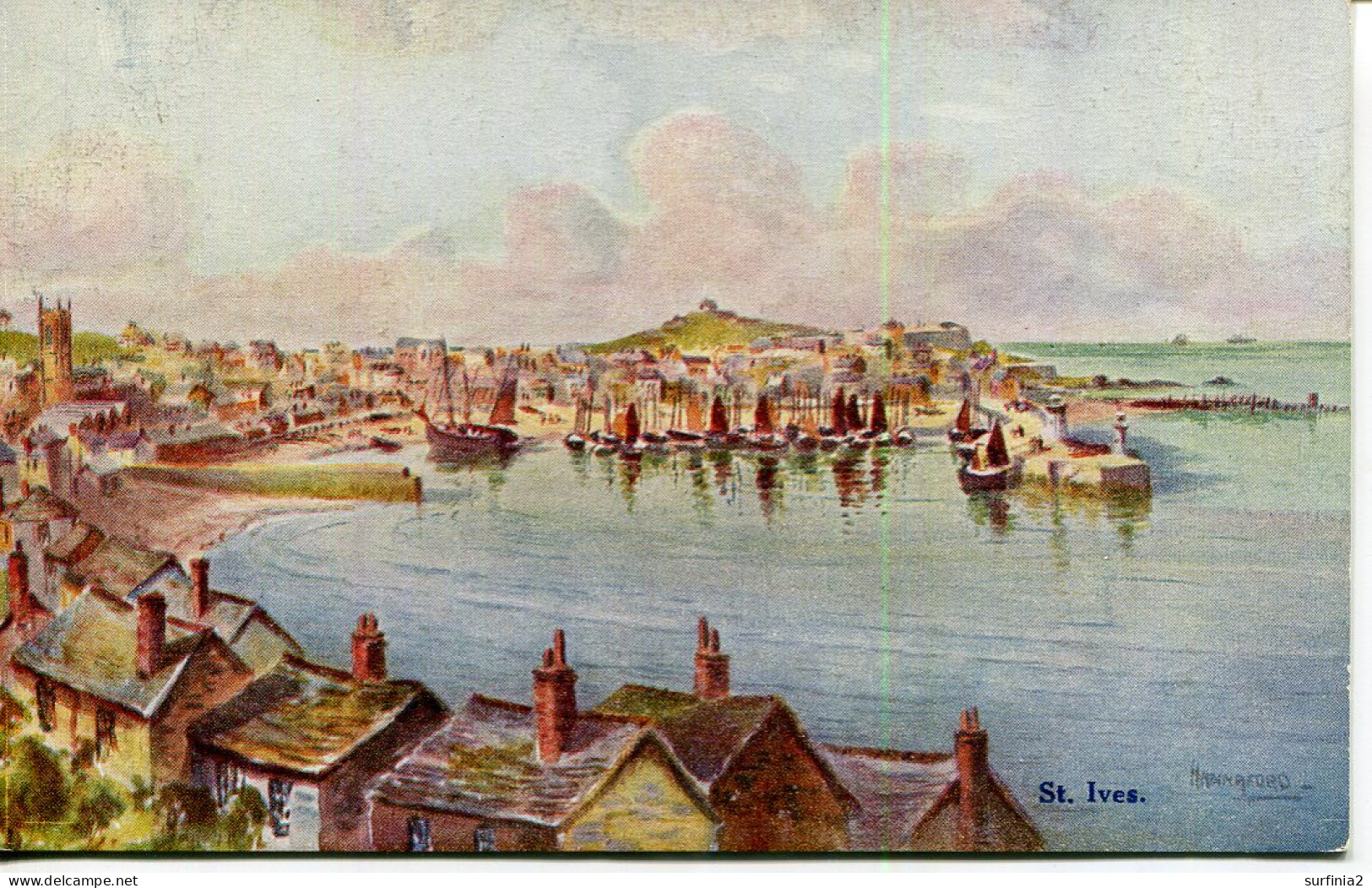 MISCELLANEOUS ART - ST IVES By HANNAFORD Art547 - St.Ives