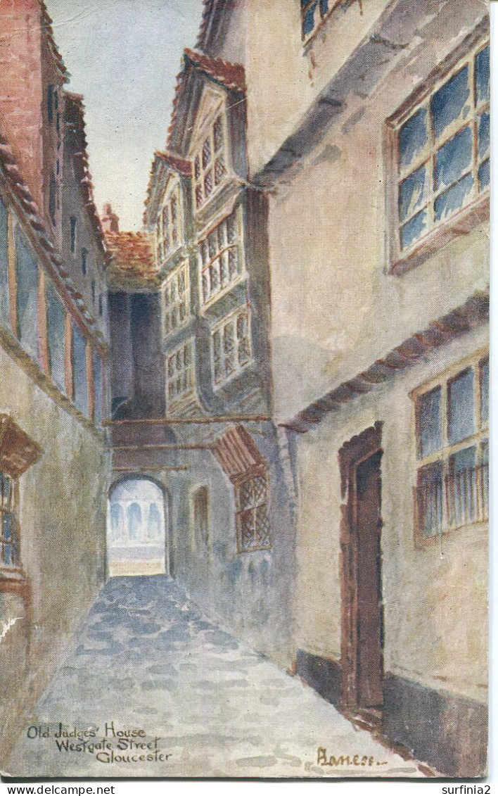 MISCELLANEOUS ART - OLD JUDGES HOUSE, WESTGATE STREET, GLOUCESTERSHIRE Art557 - Gloucester