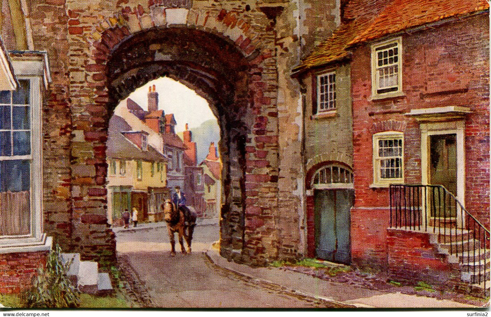 MISCELLANEOUS ART - LAND GATE, RYE By E W HASLEHUST  Art630 - Rye