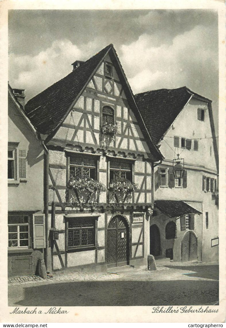 Germany Marbach Am Neckar Schiller's Geburtshaus - Marbach