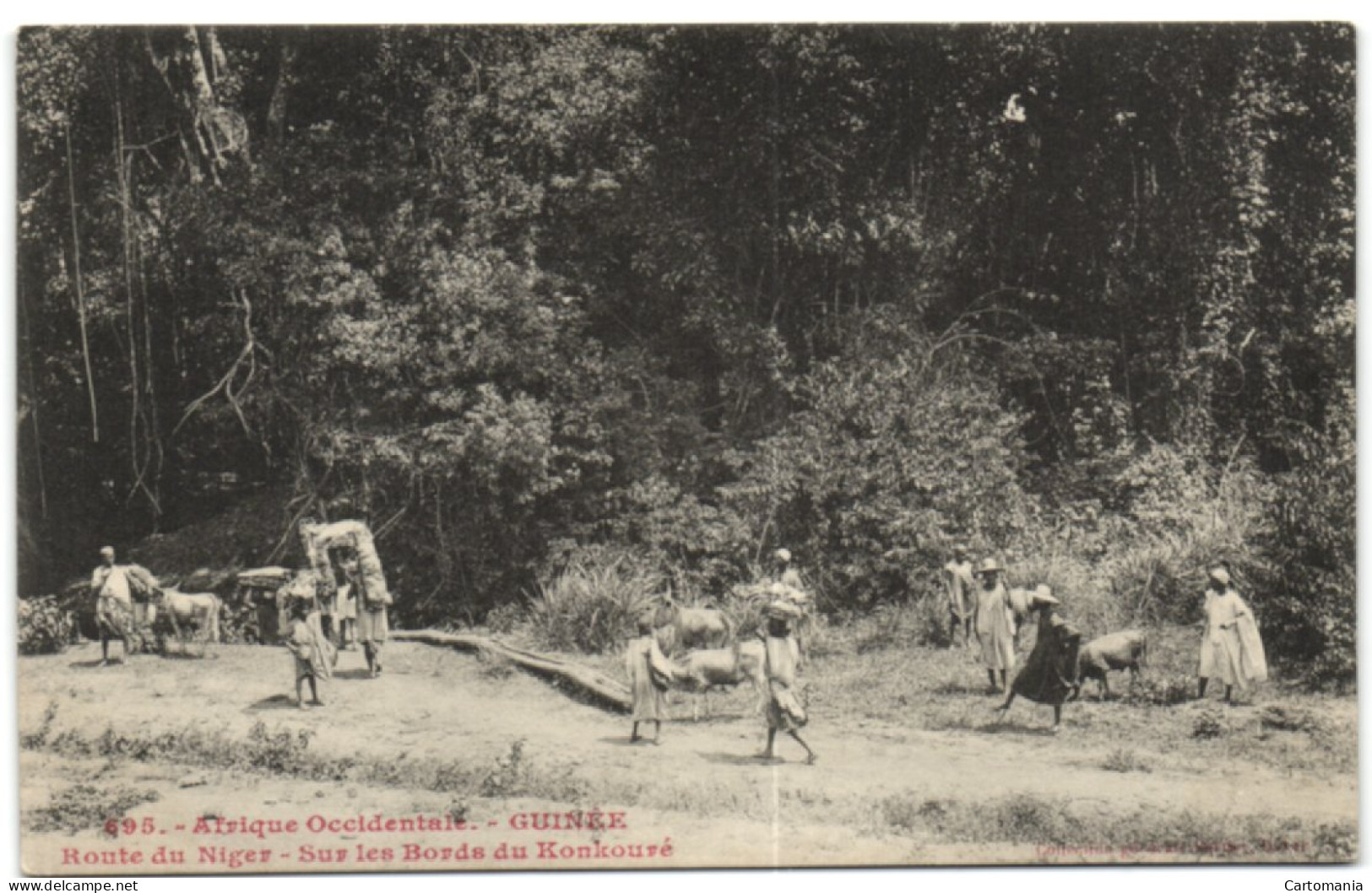 Afrique Occidentale - Guinée - Route Du Niger - Sur Les Bords Du Konkouré - Guinée Française