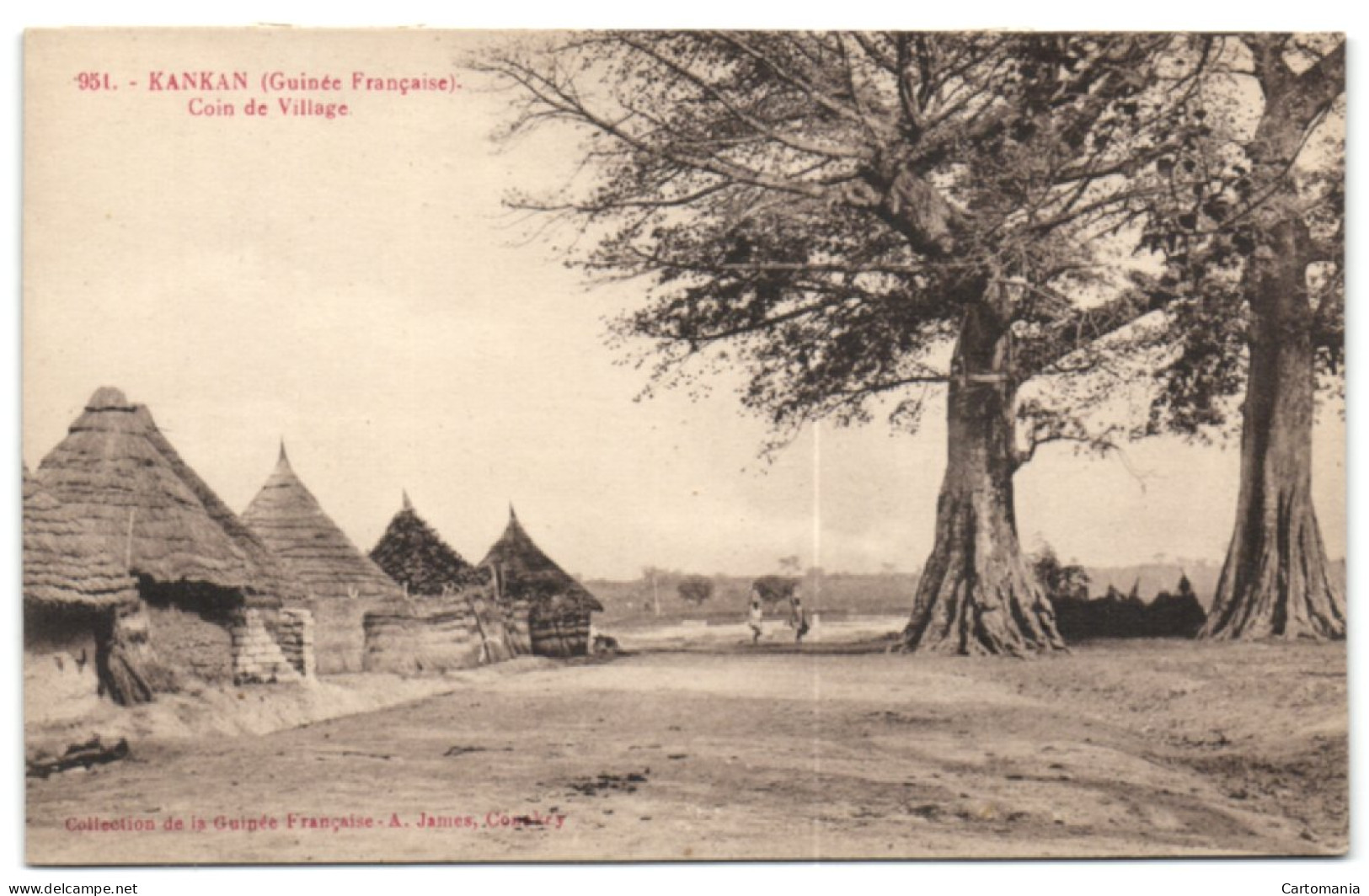 Kankan (Guinée Française - Coin De Village - Guinée Française