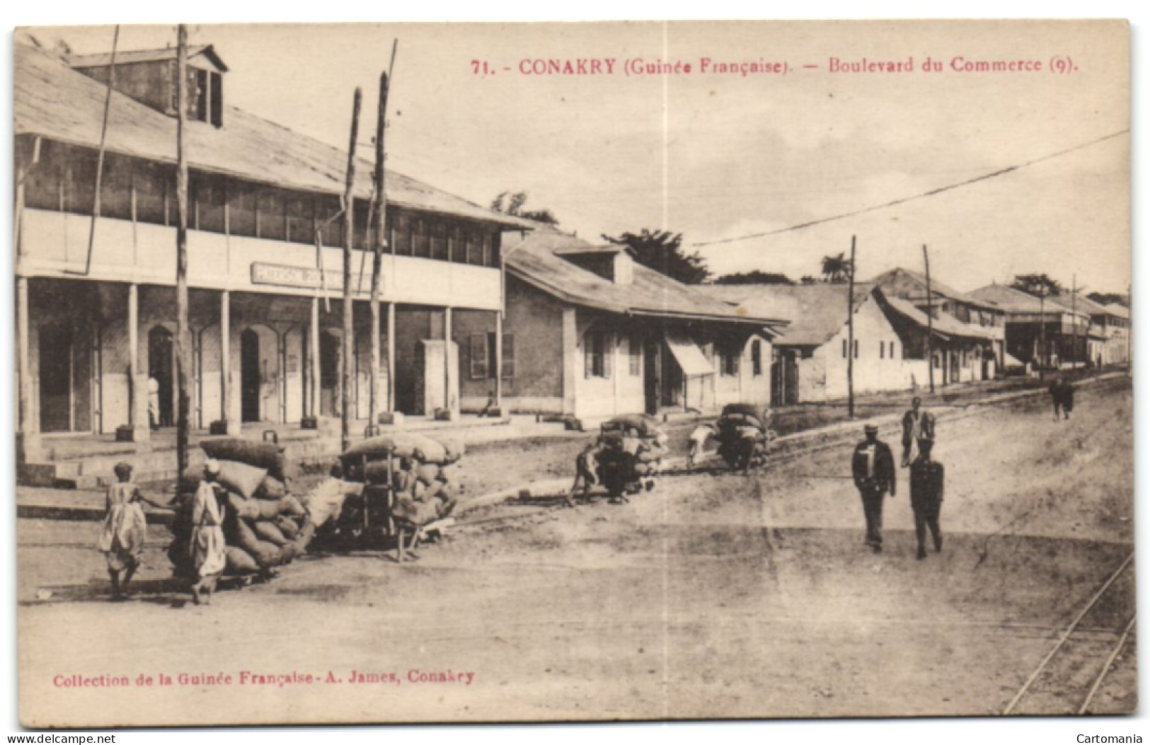 Conakry - Boulevard Du Commerce - Guinée Française