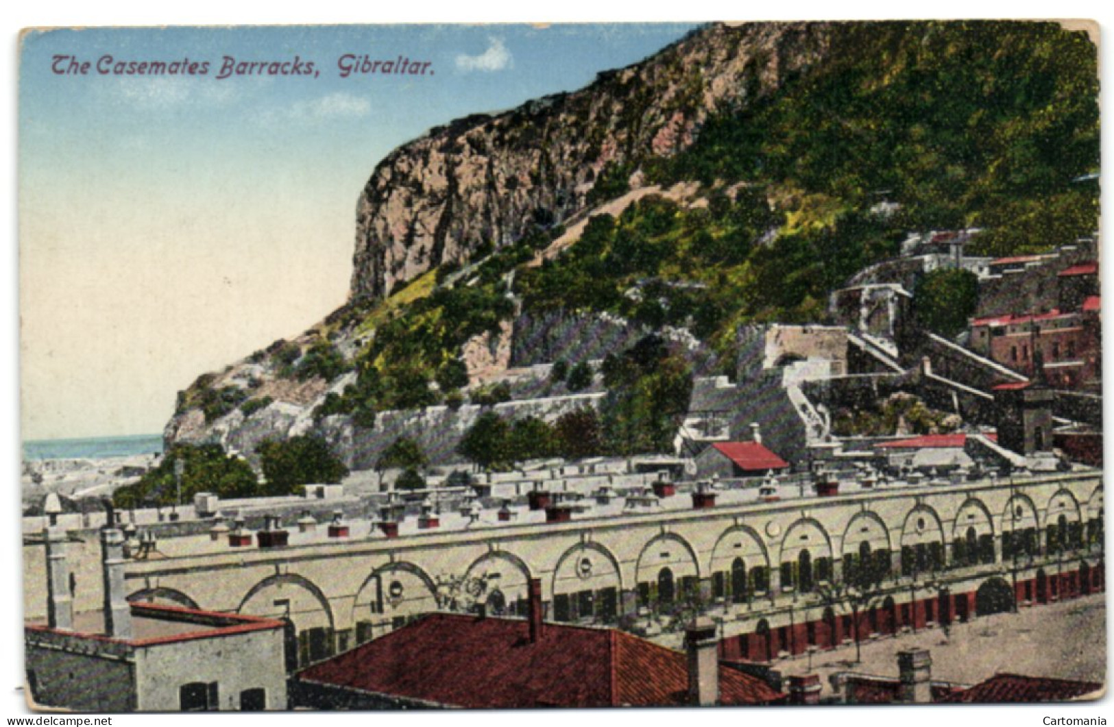 Gibraltar - The Casemates Barracks - Gibraltar