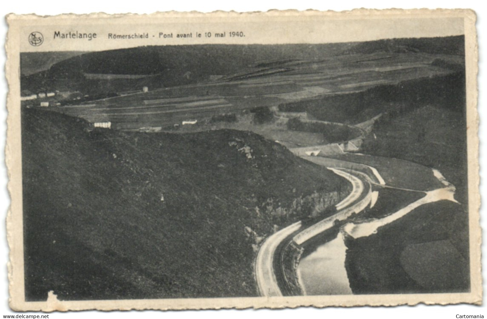 Martelange - Römerschield - Pont Avant Le 10 Mai 1940 - Martelange