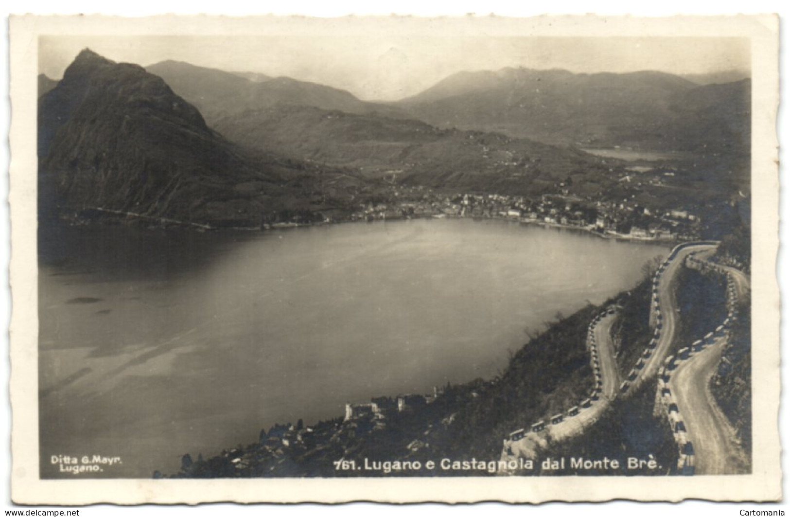 Lugano E Castagnola Dal Monte Brè - Agno