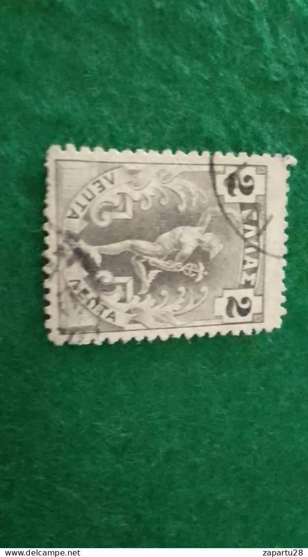 YUNANİSTAN-1900-02   2L      MERÜR   .USED - Gebruikt