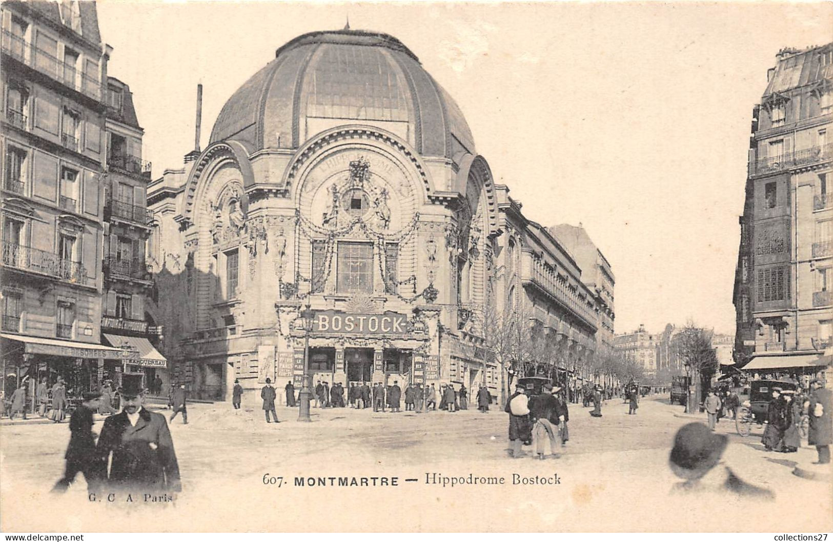 PARIS-75018- MONTMARTRE- HIPPODROME BOSTOCK - Arrondissement: 18