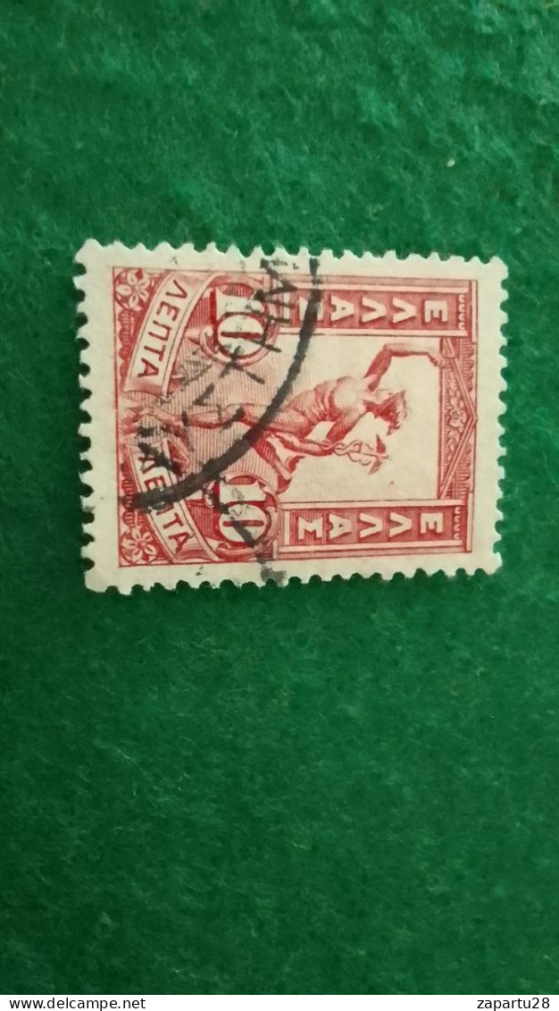 YUNANİSTAN-1900-02   10L      MERÜR   .USED - Oblitérés