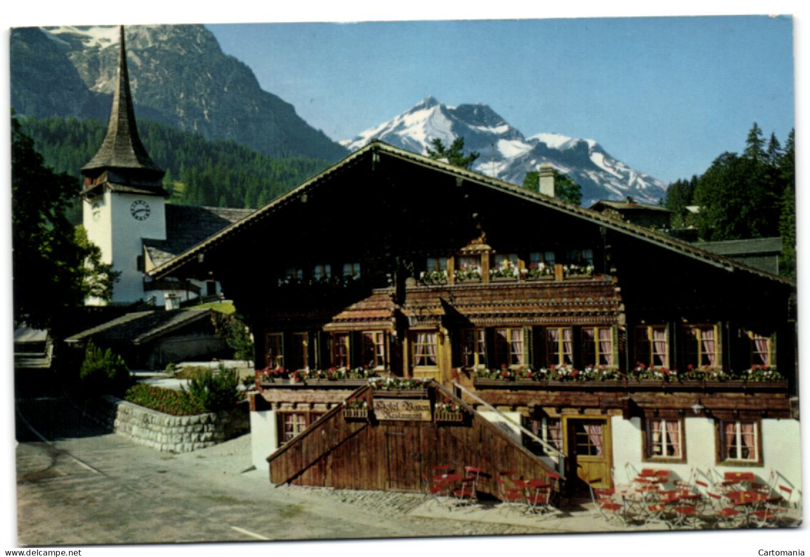 Gsteig Am Col Du Pillon - Oldenhorn Und Sex Rouge - Gsteig Bei Gstaad