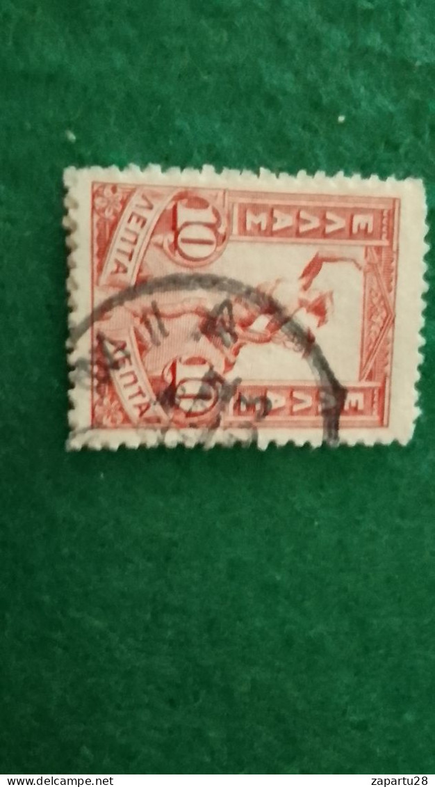 YUNANİSTAN-1900-02   10L      MERÜR   .USED - Gebruikt