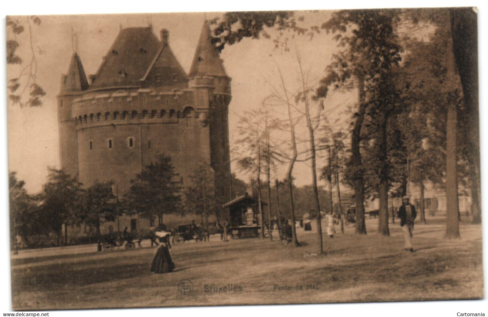 Bruxelles - Porte De Hal (Nels Série Bruxelles N° 34) - St-Gilles - St-Gillis