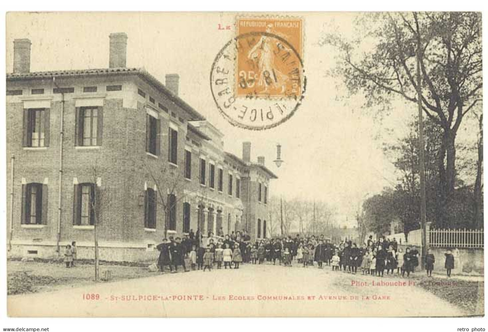 Cpa Saint Sulpice La Pointe - Les Ecoles Communales ... - Saint Sulpice