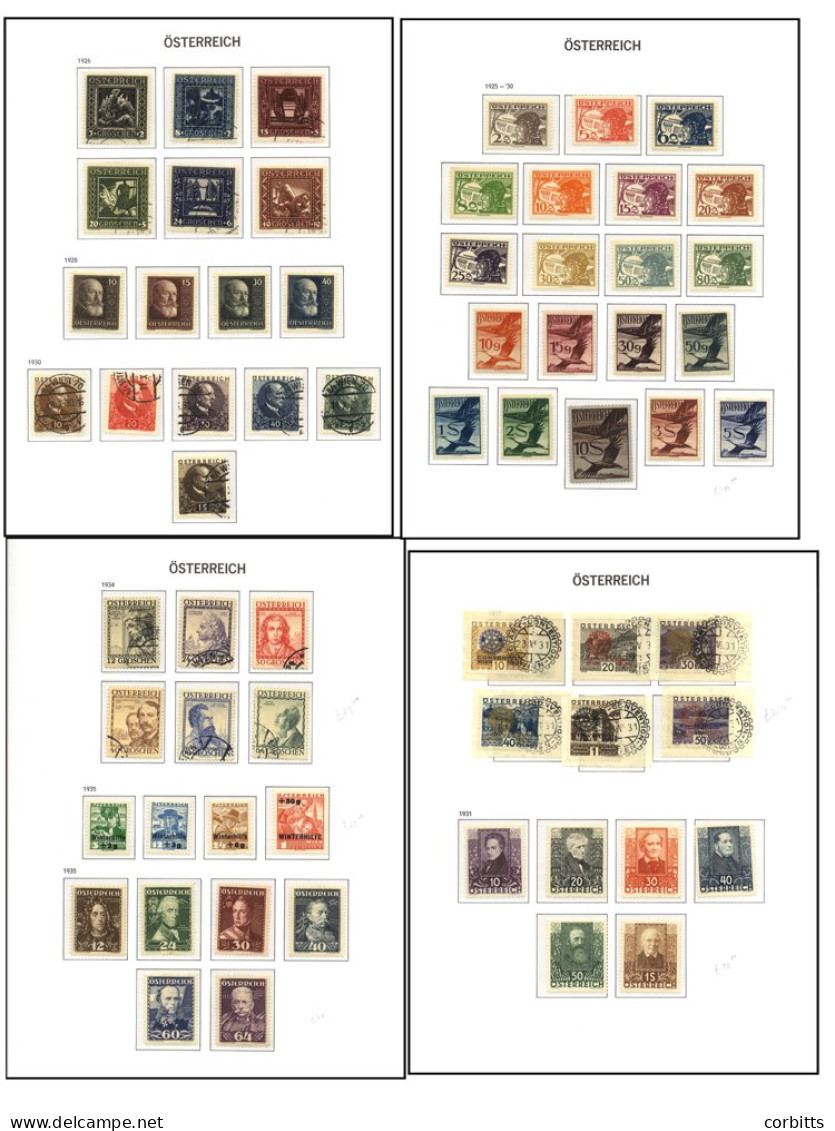 1850-1937 M & U Collection In A Davo Hingeless Printed Album Incl. 1850-54 1k To 9k U (Cat. £344, Four Margins), 1858-59 - Autres & Non Classés