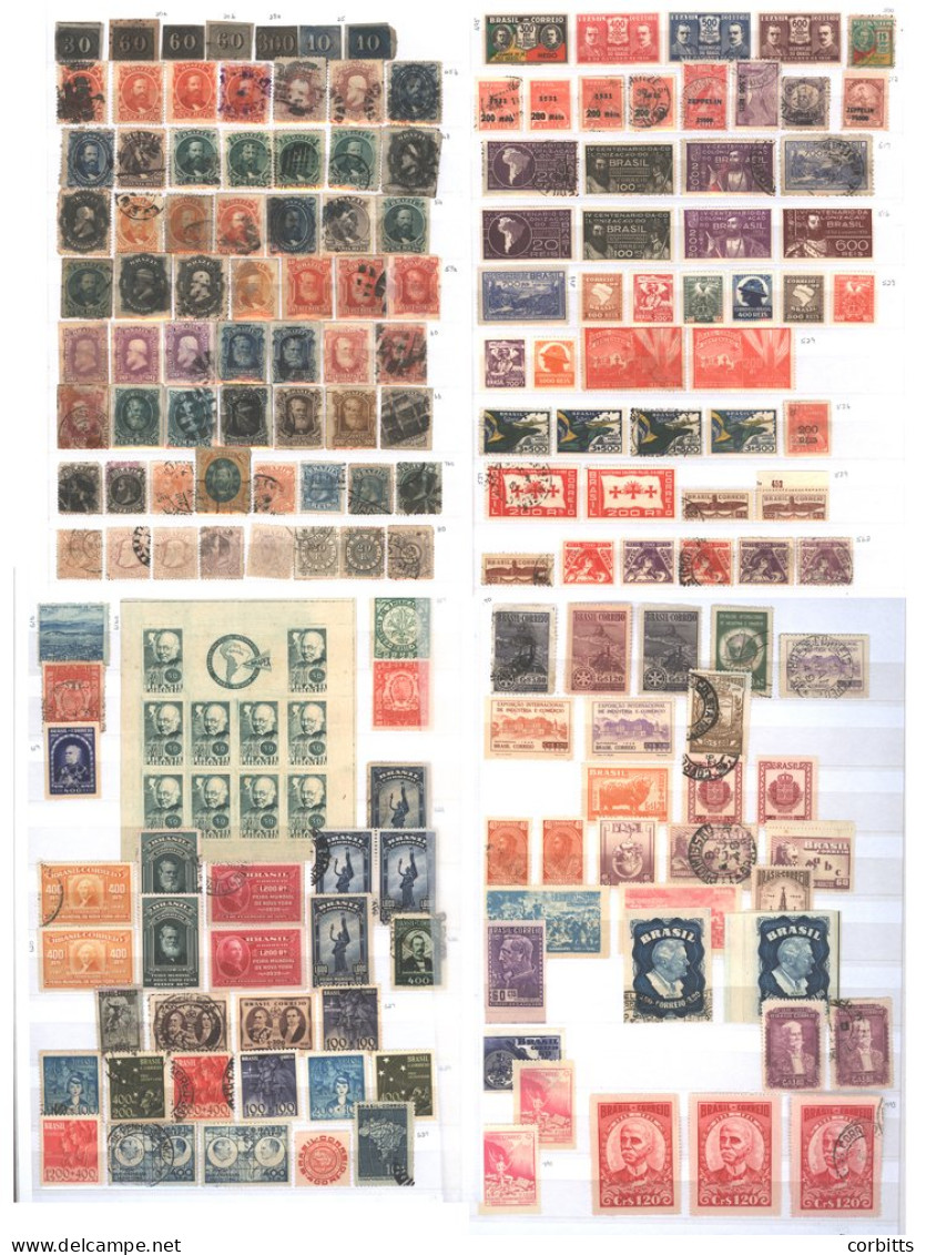 1850-1967 M & U Collection In Large Stock Book Incl. A Few Imperfs, 1878-79 To 300r, 1000r, Liberty Issues, 1900 Discove - Other & Unclassified