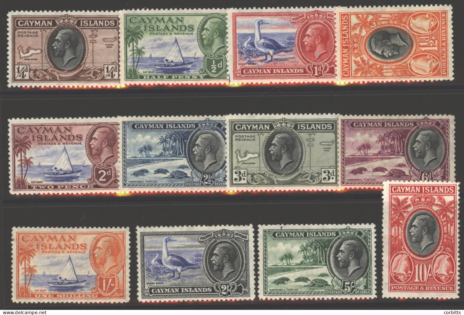 1935 Pictorial Defin Set, Fine M, SG.96/107, Cat. £200 (12) - Otros & Sin Clasificación