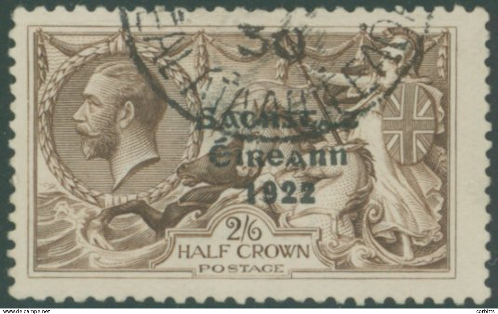 1925-28 Chocolate Brown, Wide Date Showing The 'No Accent Over A' Variety, FU, SG.86b, Cat. £550 - Autres & Non Classés