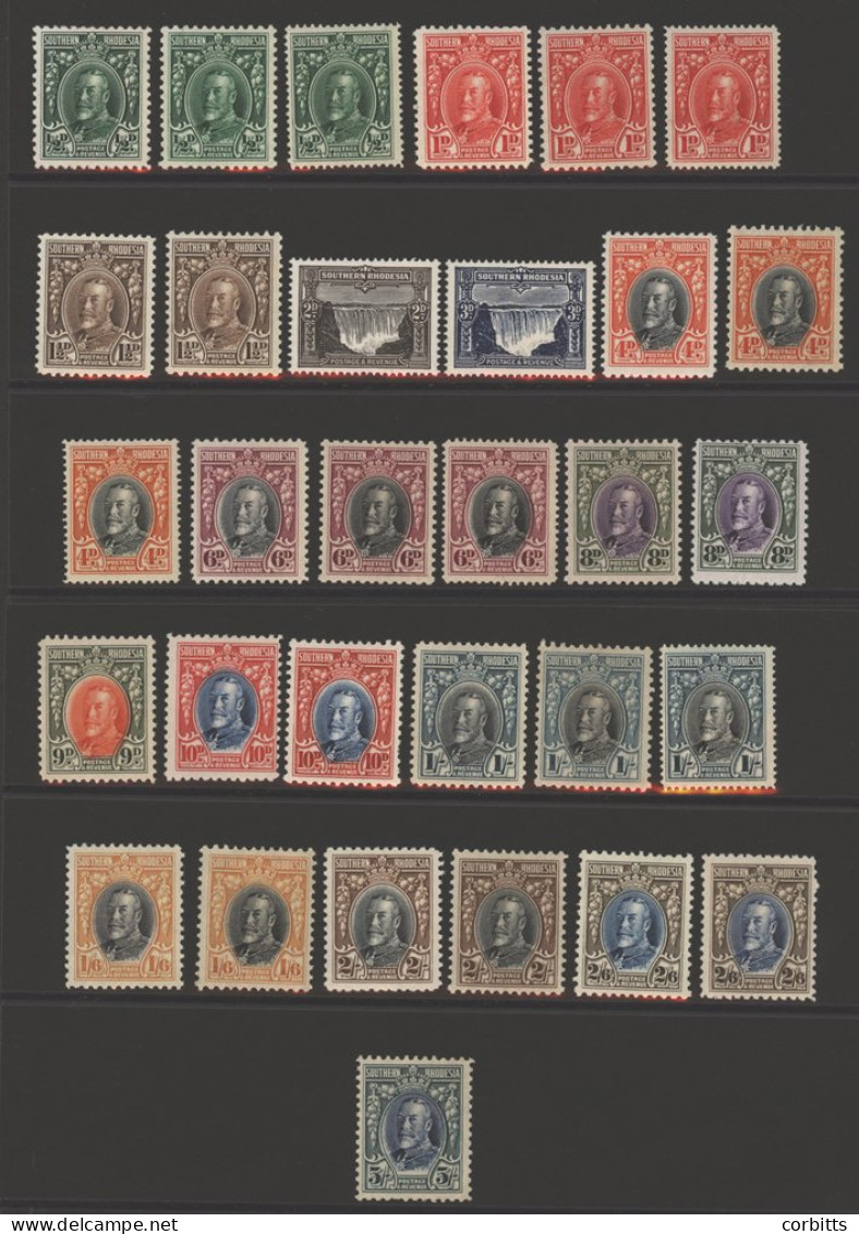 1931-37 Set Complete With All The Listed Perf Types, Fine M, SG.15/27. (31) Cat. £900 - Otros & Sin Clasificación