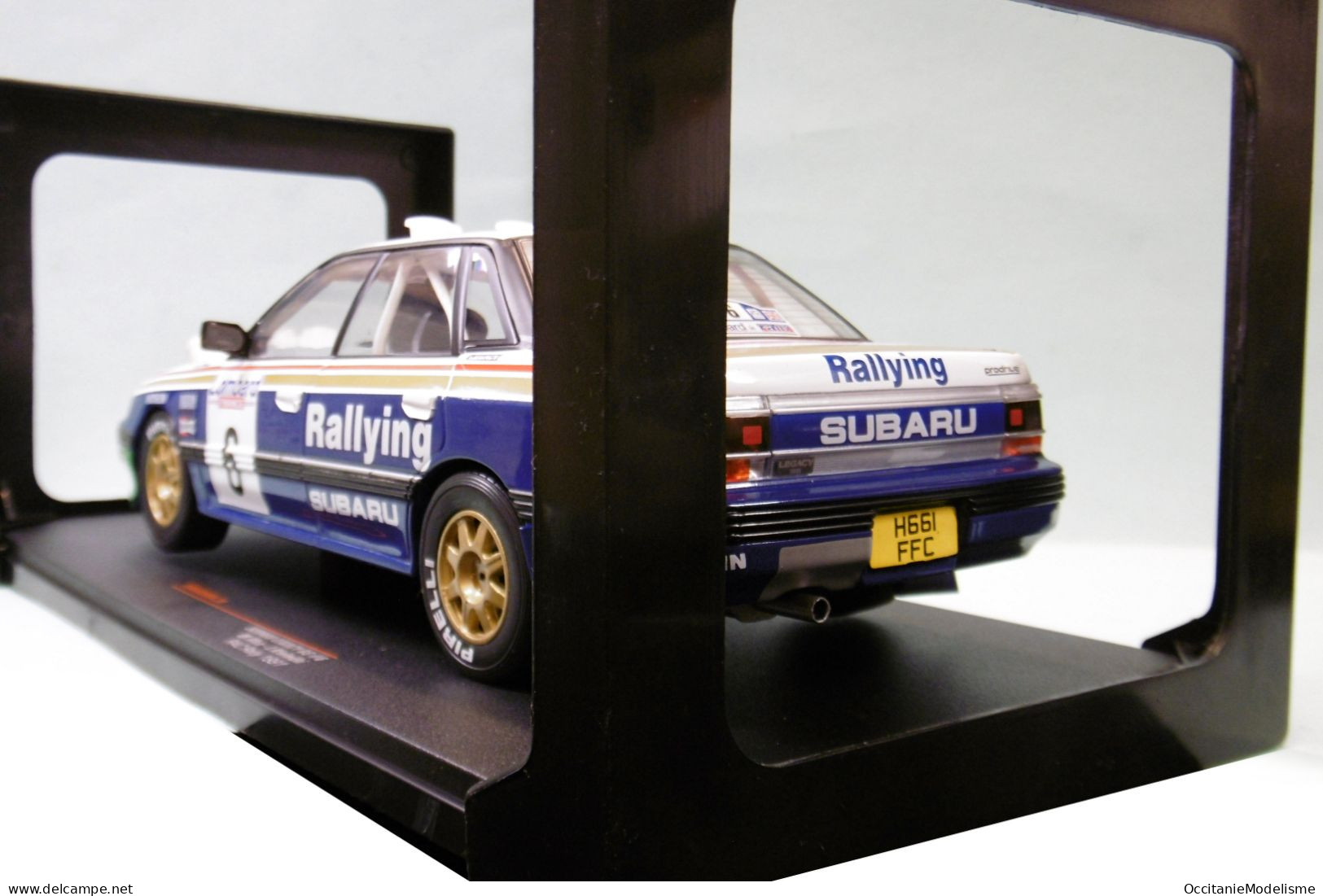 Ixo - SUBARU LEGACY RS #6 RAC Rally 1991 Alen / Kivimäki réf. 18RMC080A.20 Neuf NBO 1/18