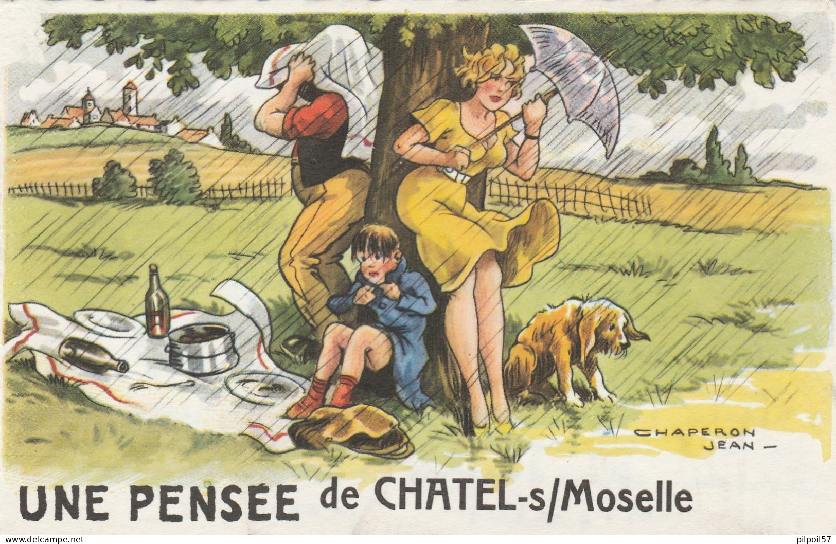 88 - CHATEL SUR MOSELLE - Une Pensée - Chatel Sur Moselle