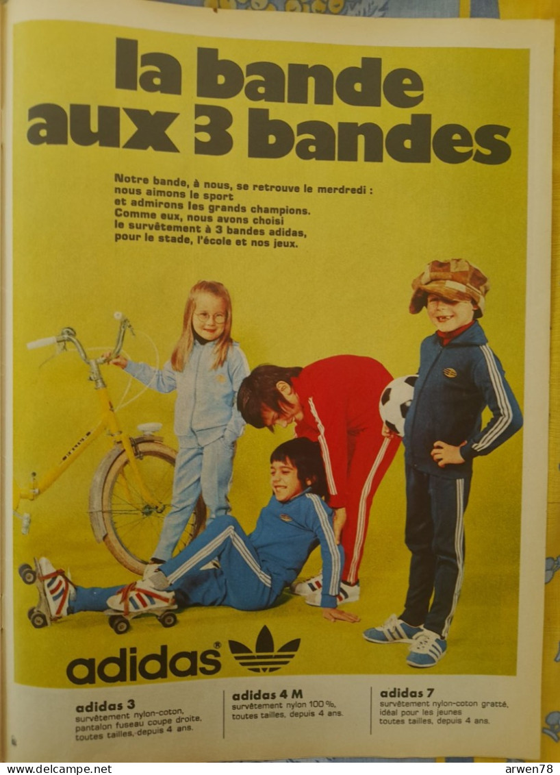 Chez Nous Junior Avril 1973 Cubitus Poster Buddy Longway Modeste Et Pompon Pub Addidas Etc ... - CANAL BD Magazine